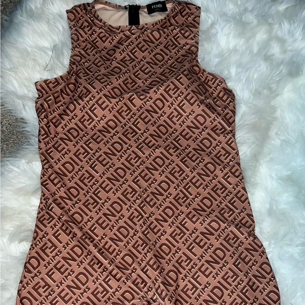 Fendi skims jumpsuit